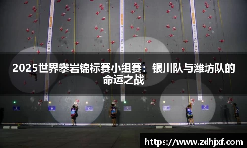 2025世界攀岩锦标赛小组赛：银川队与潍坊队的命运之战